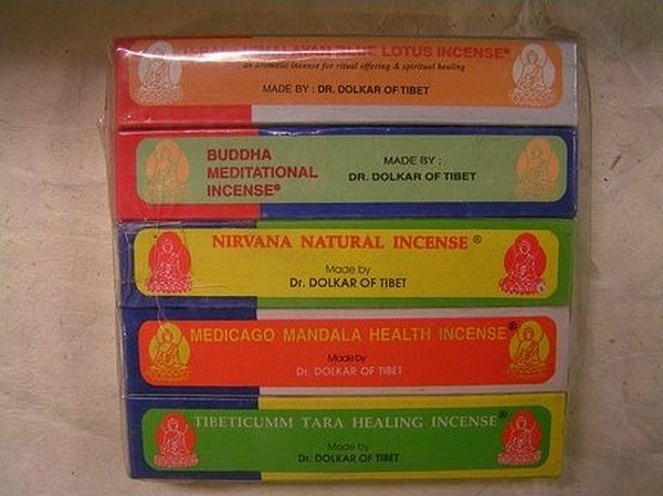 Set of 5 Tibétan'incenses